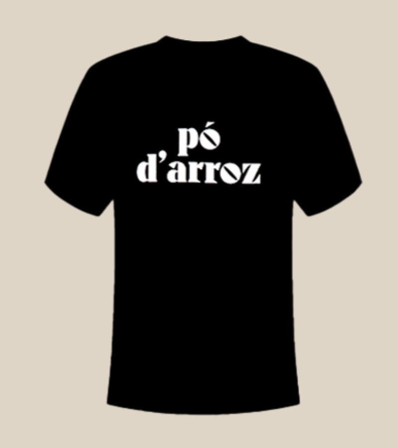 T-Shirt adulto Preta